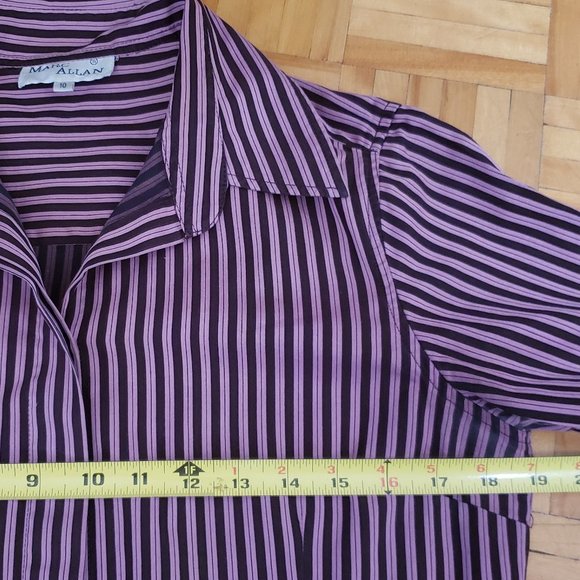 Marc Allan Button-Up Shirt SZ 10 - Picture 5 of 7